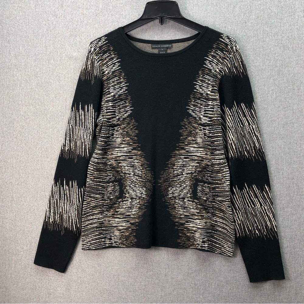 Grace Elements Soft and Comfy Sweater Top Size L